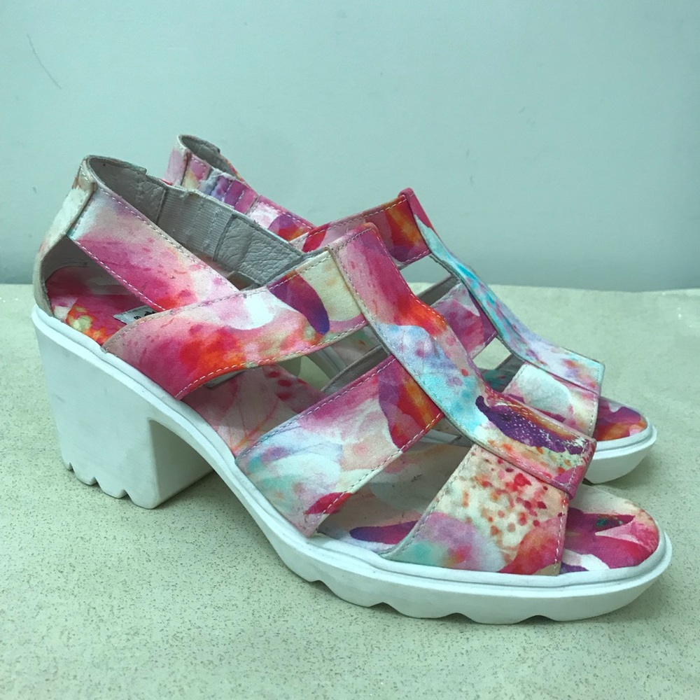 Ethereal rubber soled sandals